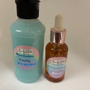 BLUE COTTON CANDY YONI WASH & COTTON CANDY OIL COMBO